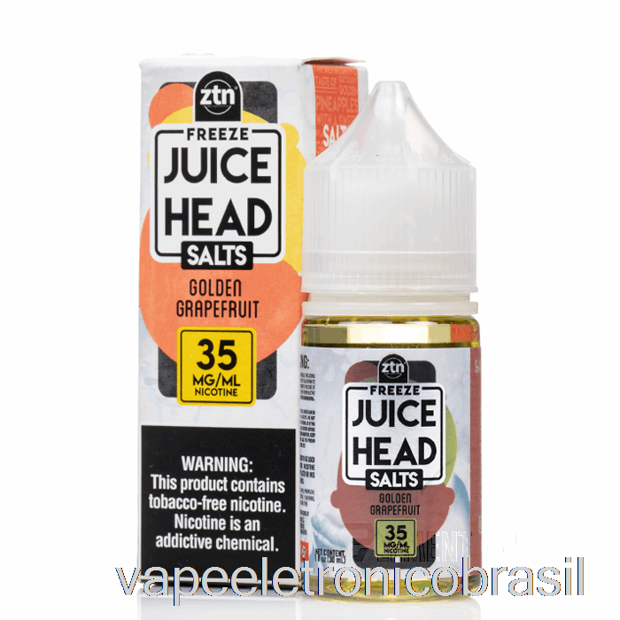 Vape Vaporesso Congelar Toranja Dourada - Suco De Sais De Cabeça - 30ml 50mg